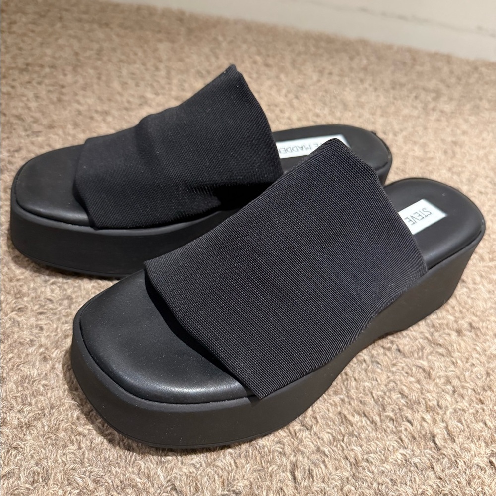90’s Black Women's Platform Sandals